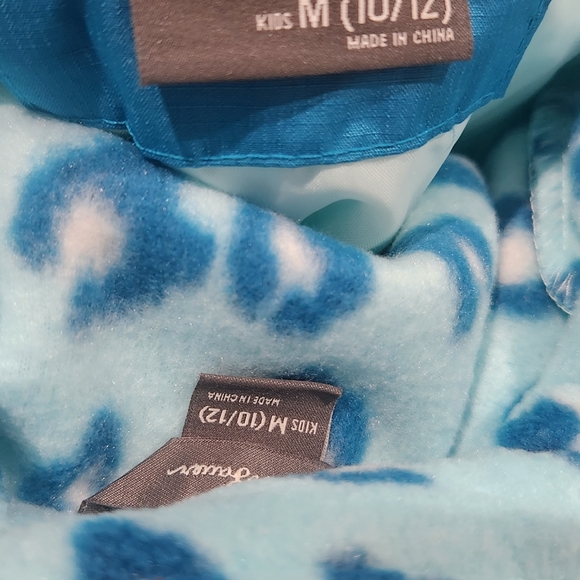 NWT Eddie Bauer Kids Teal 2-Piece Jacket in M-10/12 - Picture 6 of 8